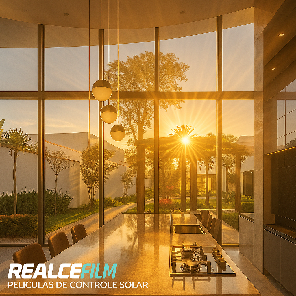 Películas de controle solar Realce film