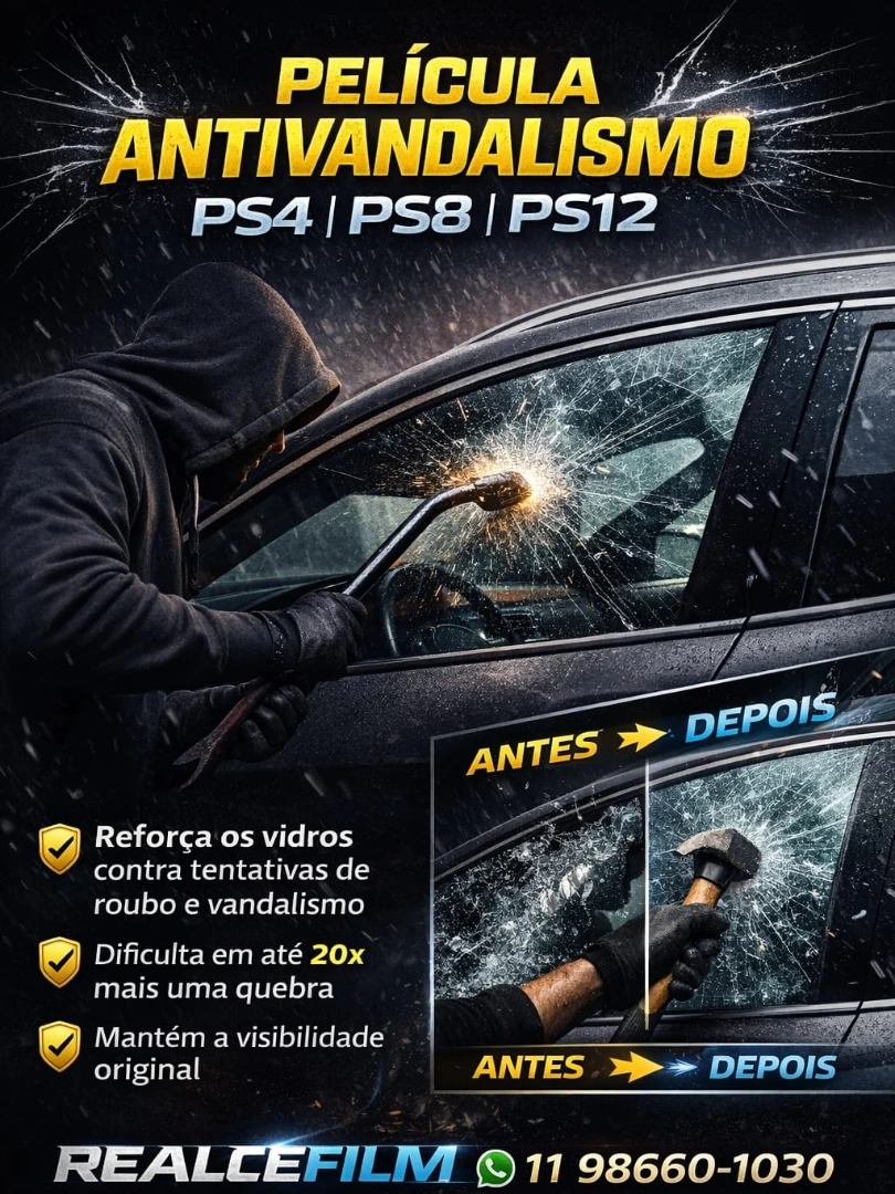 Película Automotiva Antivandalismo em São Paulo: Proteção Inovadora para Seu Veículo
